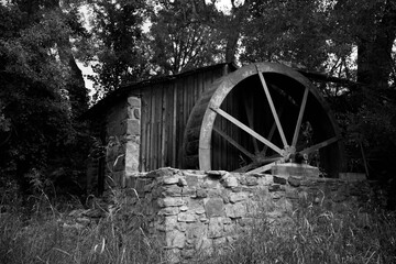 old abandoned mill