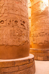 Ancient Karnak temple, UNESCO World Heritage site, Luxor, Egypt.