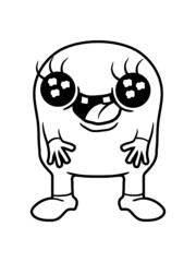 Monster Kleines Kind Baby 