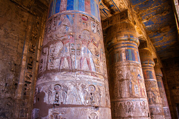 Medinet Habu temple, Luxor, Egypt