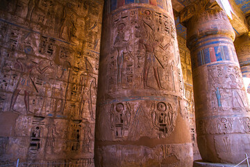 Medinet Habu temple, Luxor, Egypt