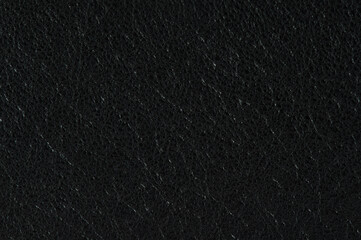Rough black color leather texture