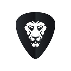 Lion king logo template mascot sport musik or business logo 