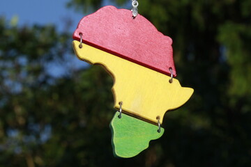 Afryka luz kolory reggae 