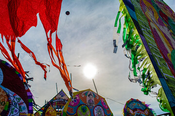 barriletes gigantes de papel