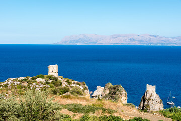 Fototapeta na wymiar Coast of Sicily Italy