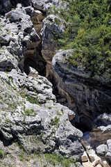 View of the Verdon canyon