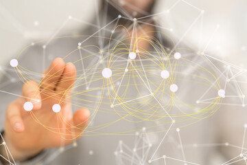 organization network team concept networking.