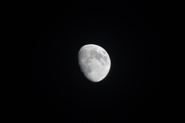 The Moon Waxing Gibbous