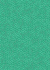 Fototapeta premium Colour Hexagon Tile Connection art background design illustration