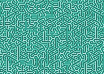 Colour Hexagon Tile Connection art background design illustration