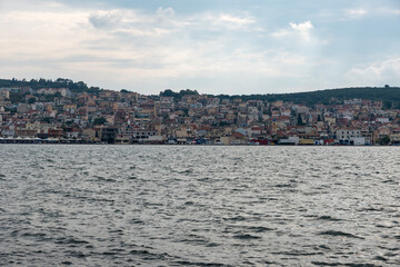 Panorama of Argostoli on the island of Kefalonia Greece