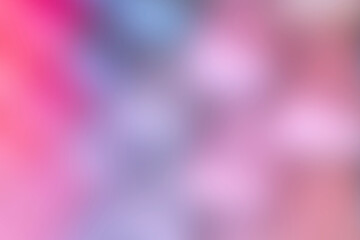 Beavertail blurred mild neon background.