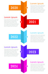 Abstract 3d paper infographics business template , vector illustration
