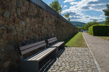 bingen, am rheinufer