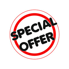 Special offer creative vector design