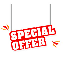special offer. bid deal ,limited offer tags ,banner ,vector design
