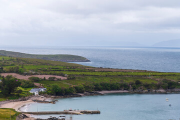 View of Irish countryside, Gleensk, Republic of Ireland