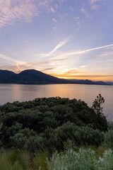 A beautiful sunset in Penticton from the KVR and over the Okanagan's own Lake Okanagan.