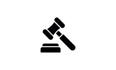 Hammer of Justice Icon Vector