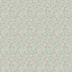 Flowery bright pattern in small-scale flowers. Calico millefleurs. Floral seamless background for textile, surface, fabric, wallpapers, print, gift wrap and scrapbooking, decoupage.