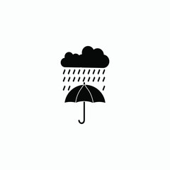 umbrella icon vector