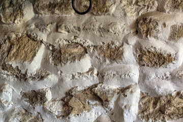 Stone wall texture. Background with stone wall texture. Part of a stone wall, for background or texture.