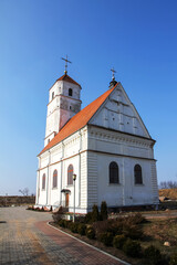 Fototapeta na wymiar Orthodox Church in Zaslavl, Belarus.
