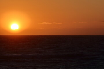 Orange du coucher
