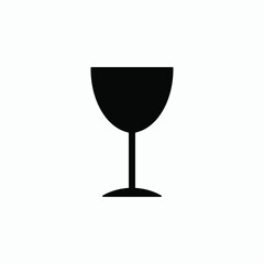 wine icon vector