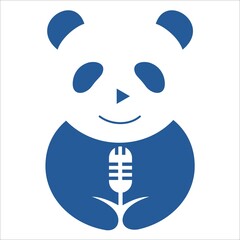 Concept creative Bear  logo vector template illustration