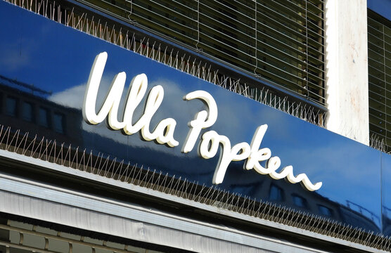 Frankfurt,Germany, 03/01/2020: Ulla Popken is a German clothing retailer headquartered in Rastede. It specializes in Women's plus size clothing