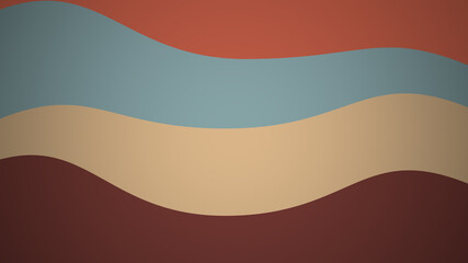 Pastel color abstract waves background