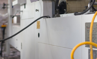 Polygraphic process in a modern printing house