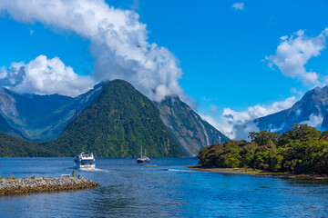 Milford Sound in New Zealand