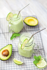 Avocado  and Banana Smoothie