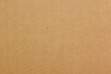 Brown paper background. Empty cardboard texture. Craft sheet