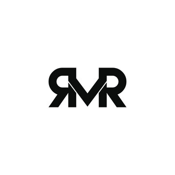 rmr letter original monogram logo design