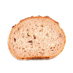 bread isolated on white background