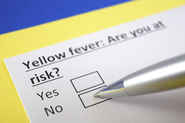 Questionnaire about health problems