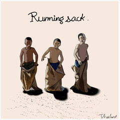 Running sack no01