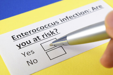 Obraz premium Questionnaire about health problems