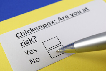 Questionnaire about health problems