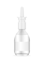 Glass medical bottle