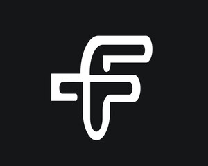 Obraz premium t and t and f logo designs and logo letters