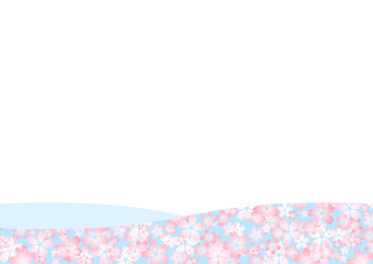 桜の背景