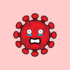 CORONA VIRUS MASCOT
