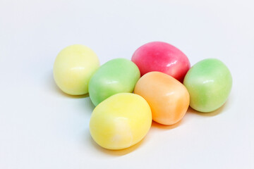 candies that are fruity and tough in different colors