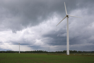 The energy that the wind gives us.