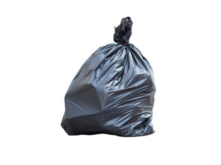 black plastic bag for garbage container